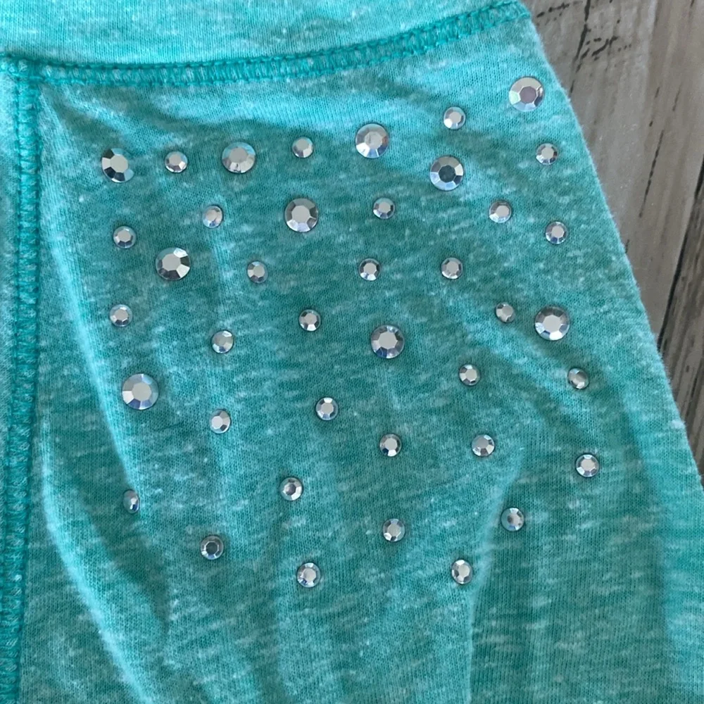 Justice Teal Long Sleeve Top